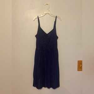 Glittery blue dress from Hollister